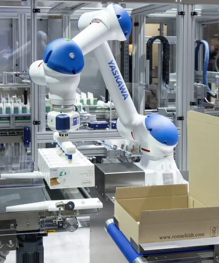 Cobot / Roboter Cobomatics Verpacken