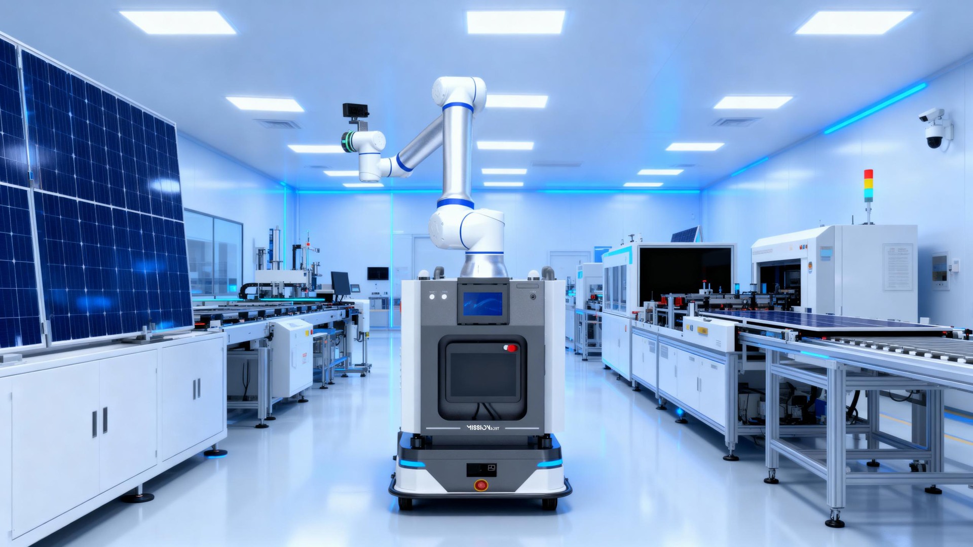 MISSION Roboteranwendung für Batterie- und Photovoltaikproduktion