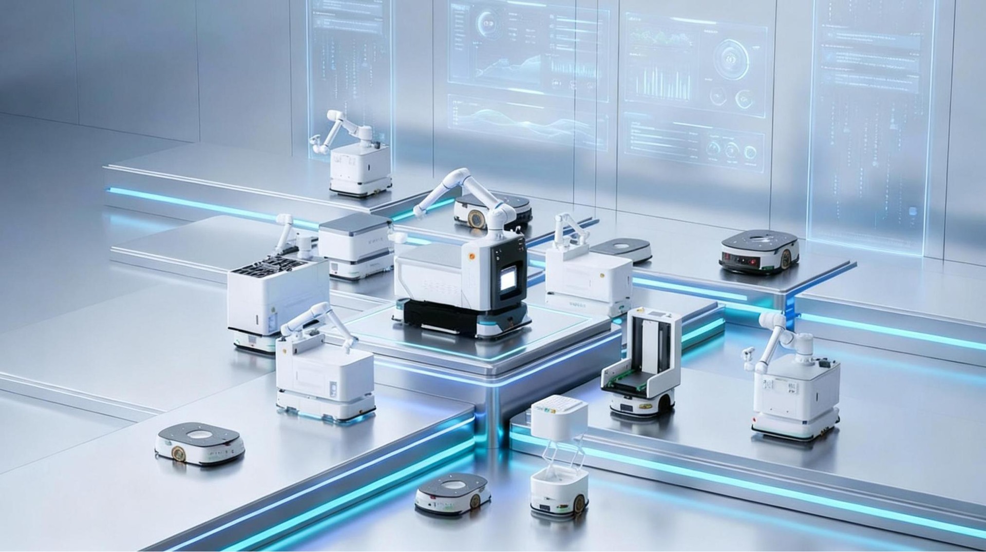 mission-fertigung-hero MISSION mobile Roboter und Manipulatoren in einer vernetzten Fertigungsumgebung